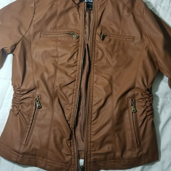 Faux Leather Jacket - Picture 3 of 7